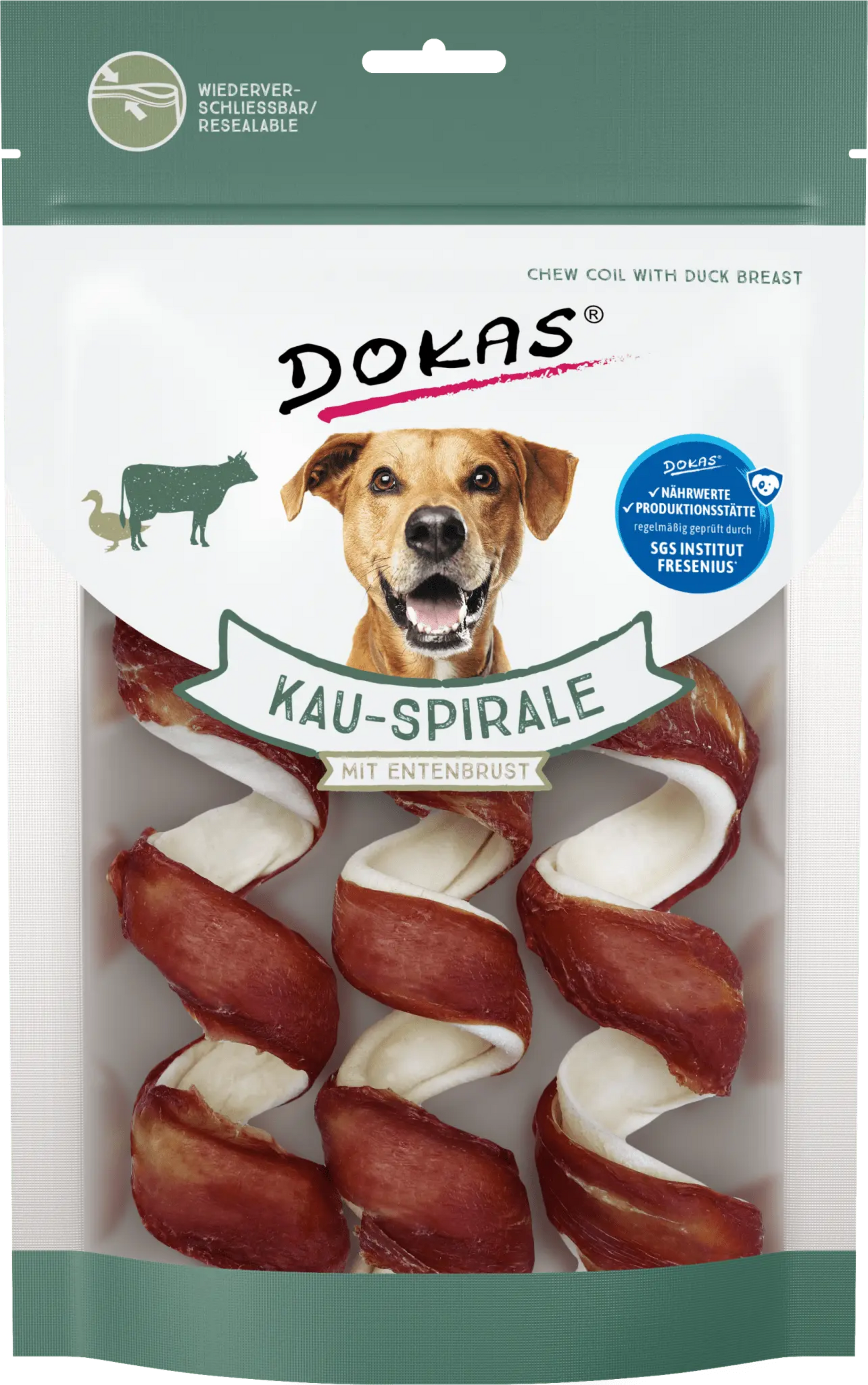 Dokas Kauspirale mit Entenbrust - Bolt´s Futterkiste