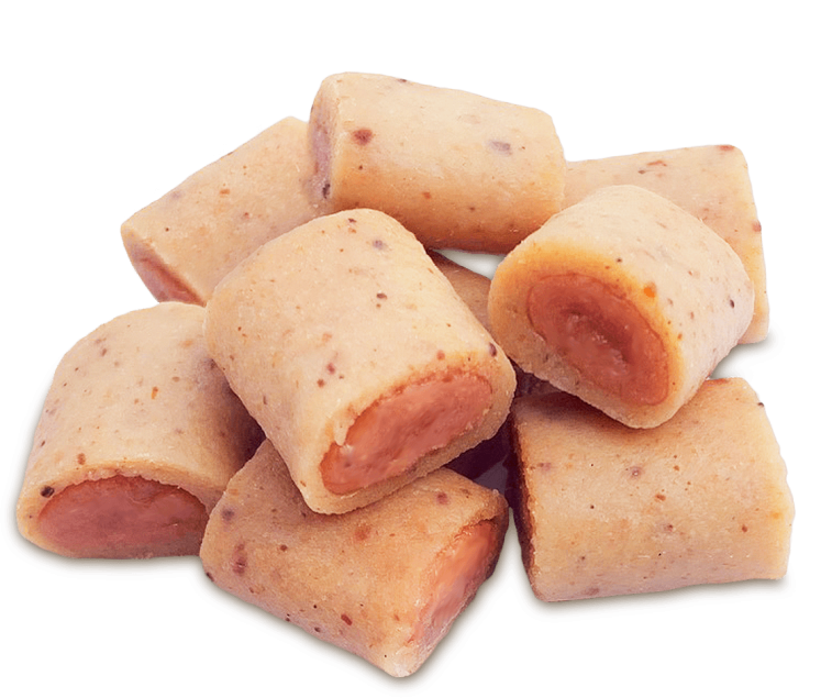 32 x Dokas Cat Hühnchen-Rolle mit Thunfisch 10 g