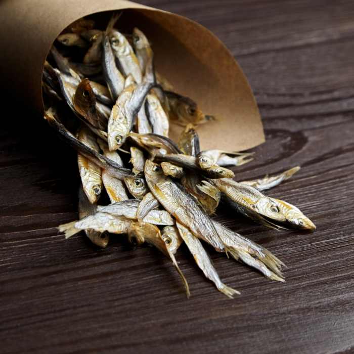 Getrocknete Sprotten – 100% Natur-Snack für Hunde (1 kg)