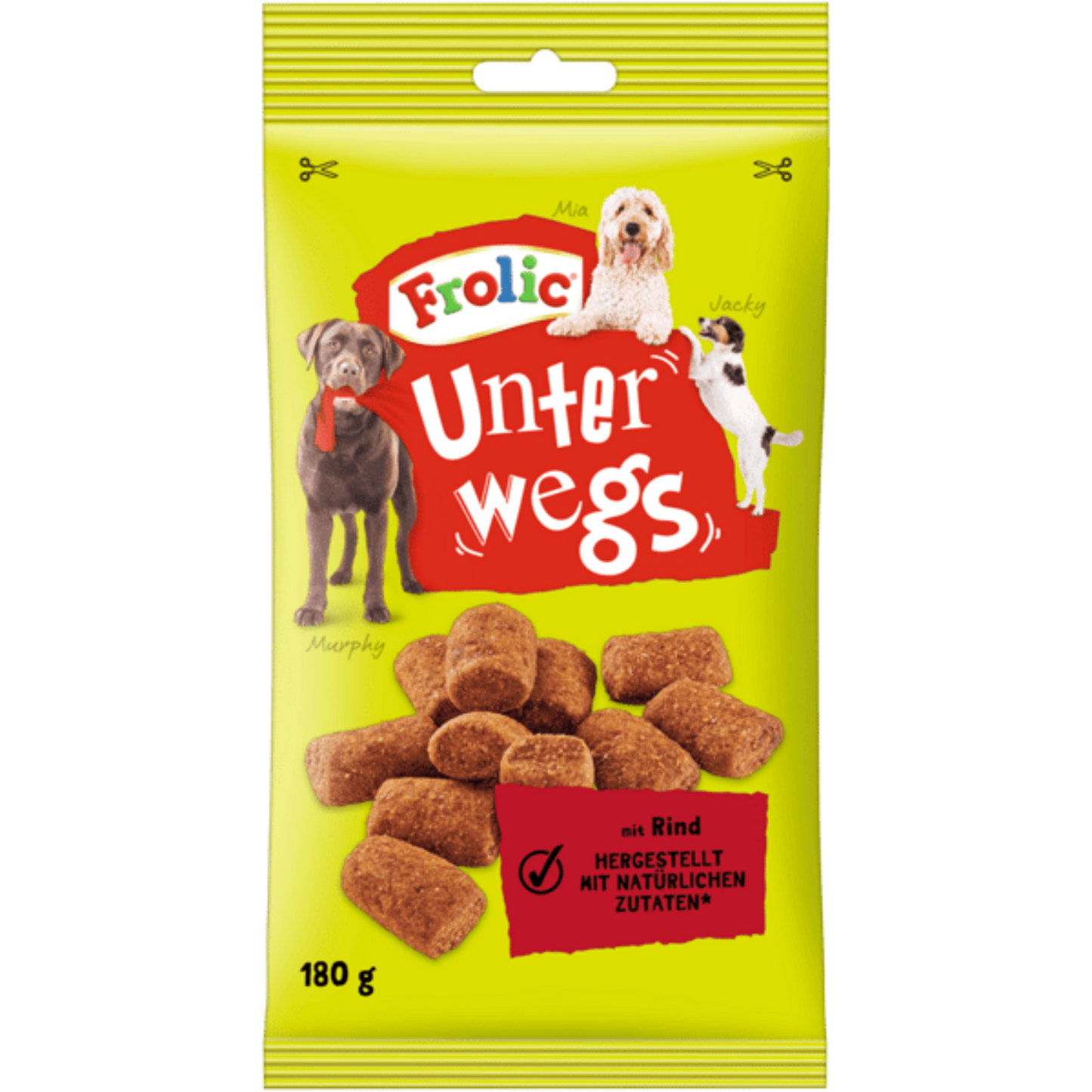 9 x FROLIC™ UNTERWEGS™ mit Rind a 180g