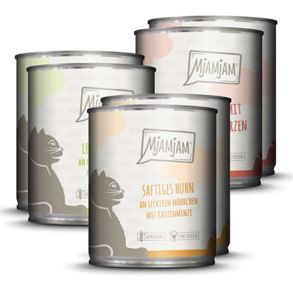 MjAMjAM - leckere Mahlzeiten Mixpaket I für deine Katze