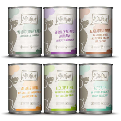 MjAMjAM - leckere Mahlzeiten Mixpaket II für deinen Hund