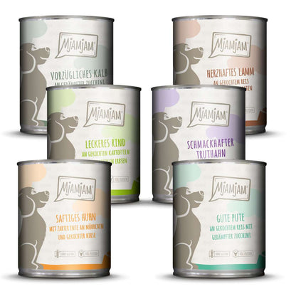 MjAMjAM - leckere Mahlzeiten Mixpaket II für deinen Hund