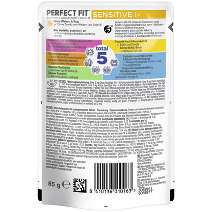 Perfect Fit Sensitive Adult 1+ Huhn in Sauce 12 x 85g