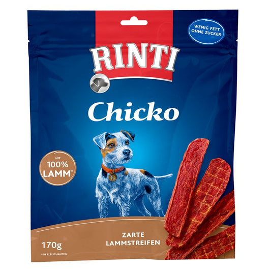 9 x Rinti Chicko Zarte Lammstreifen im Beutel a 170g