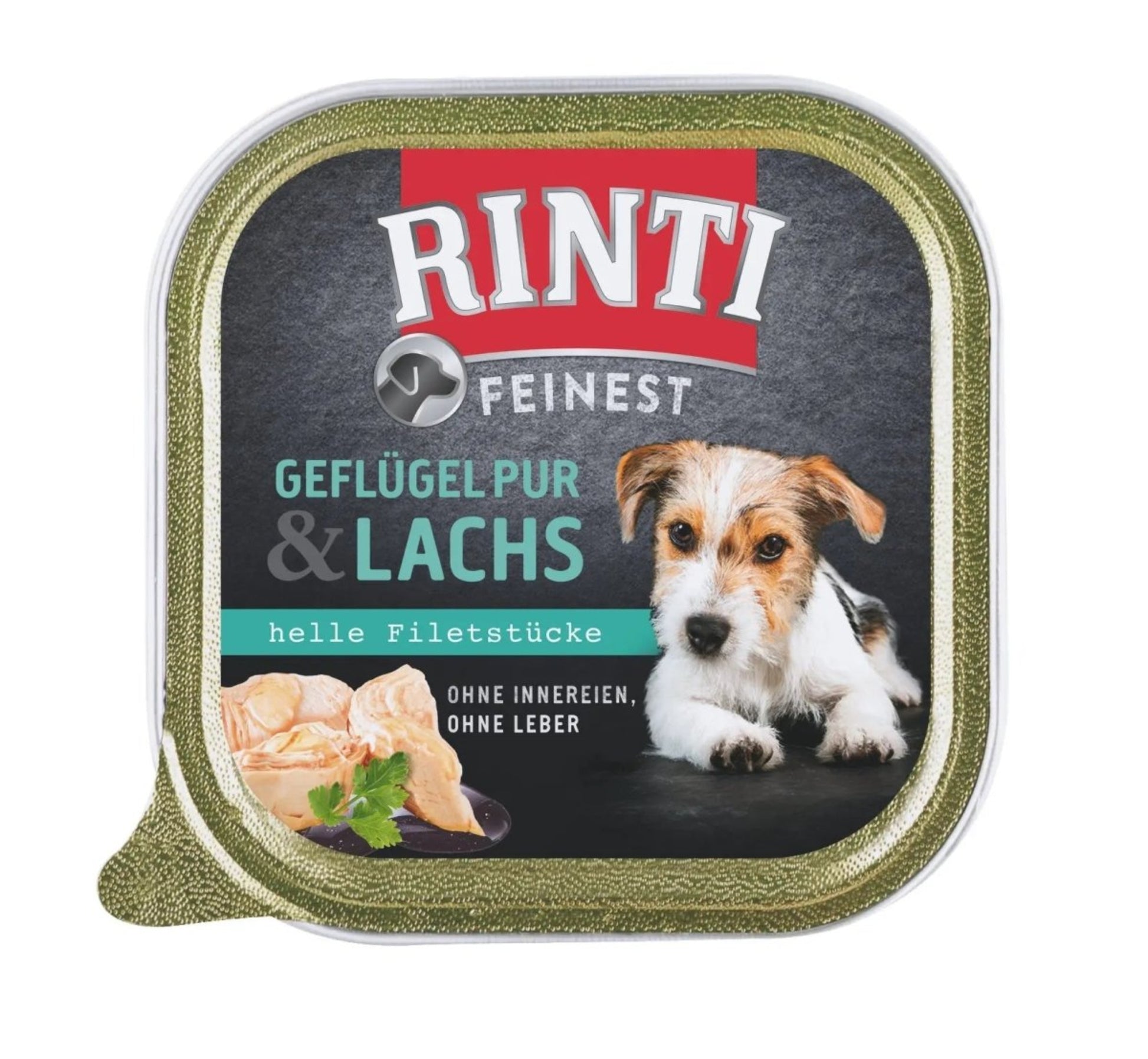 Rinti Feinest Geflügel pur Lachs - Bolt´s Futterkiste