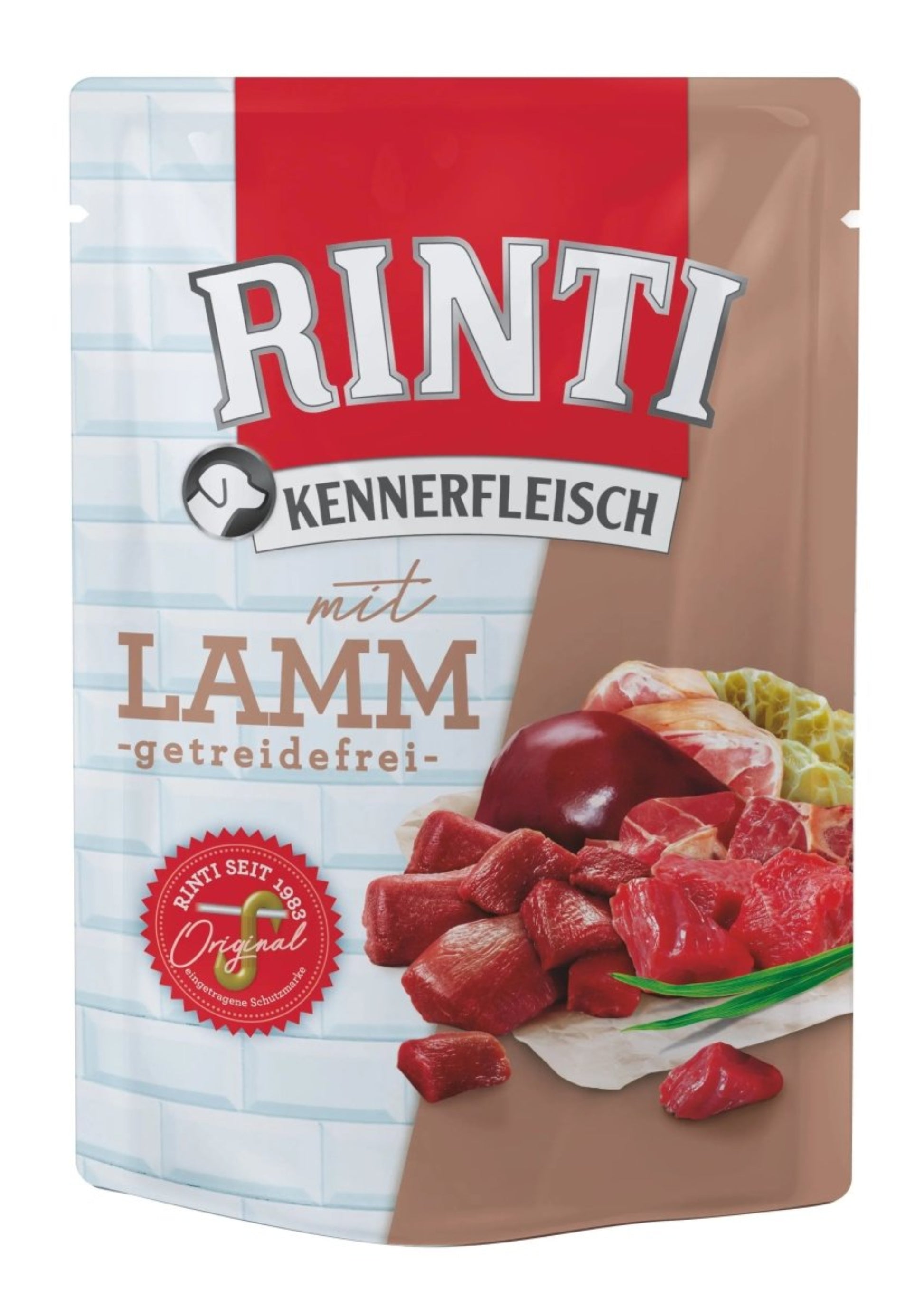 Rinti Kennerfleisch im Beutel a 400g Lamm - Bolt´s Futterkiste