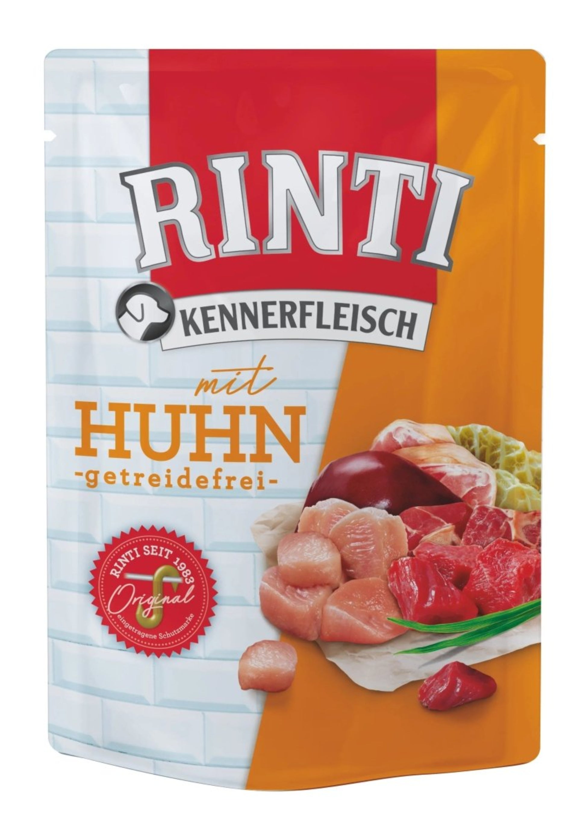 Rinti Kennerfleisch im Beutel a 400g Huhn - Bolt´s Futterkiste