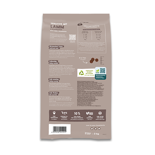 Sanabelle Life Sensitive mit Lamm & Blaubeeren 400g