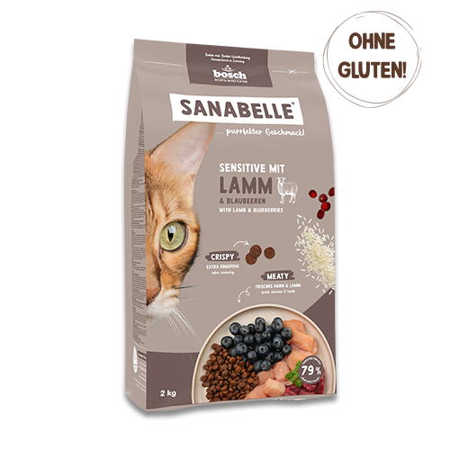 Sanabelle Life Sensitive mit Lamm & Blaubeeren 400g