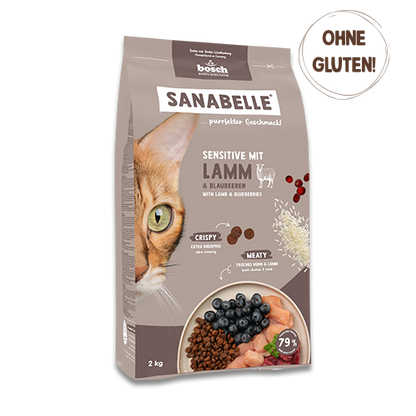 Sanabelle Life Sensitive mit Lamm & Blaubeeren 400g